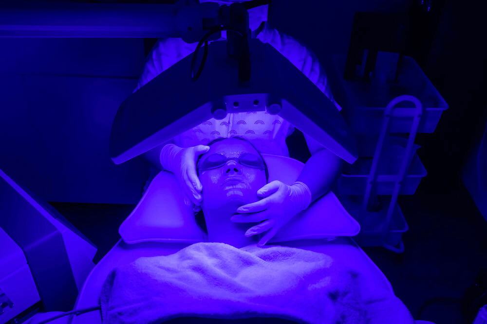 LED light therapy in Derby