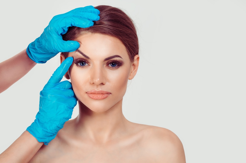 Short Scar Brow lift